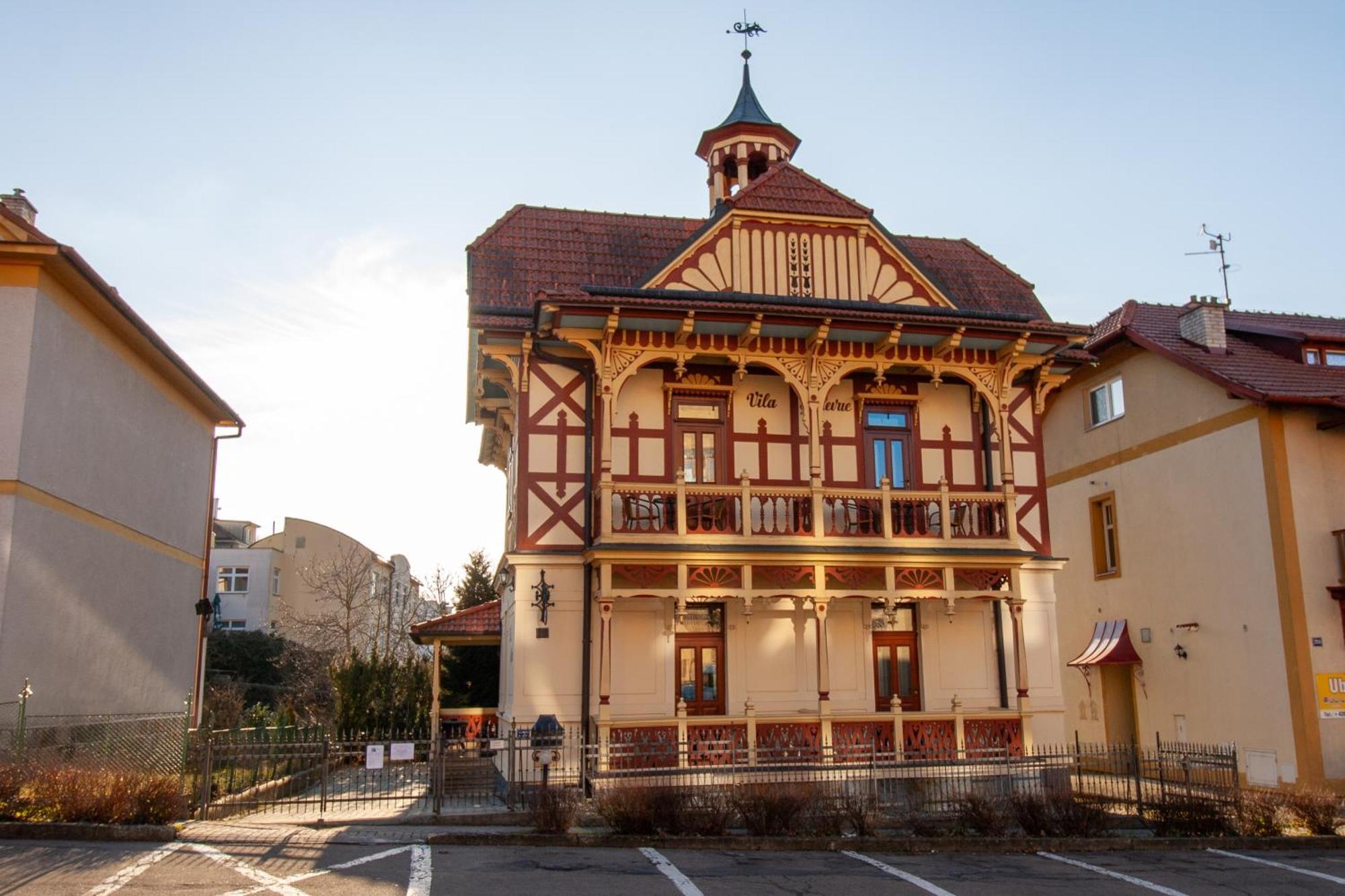 Vila Bellevue Luhačovice Kültér fotó